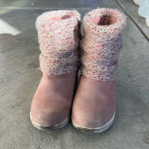 Cat & Jack pink boots for toddler